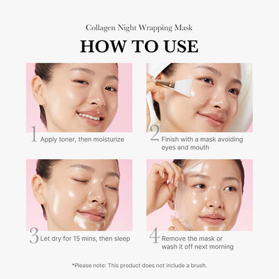 Glowing Collagen Wrapping Mask